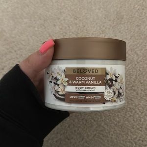 beloved coconut and vanilla lotion